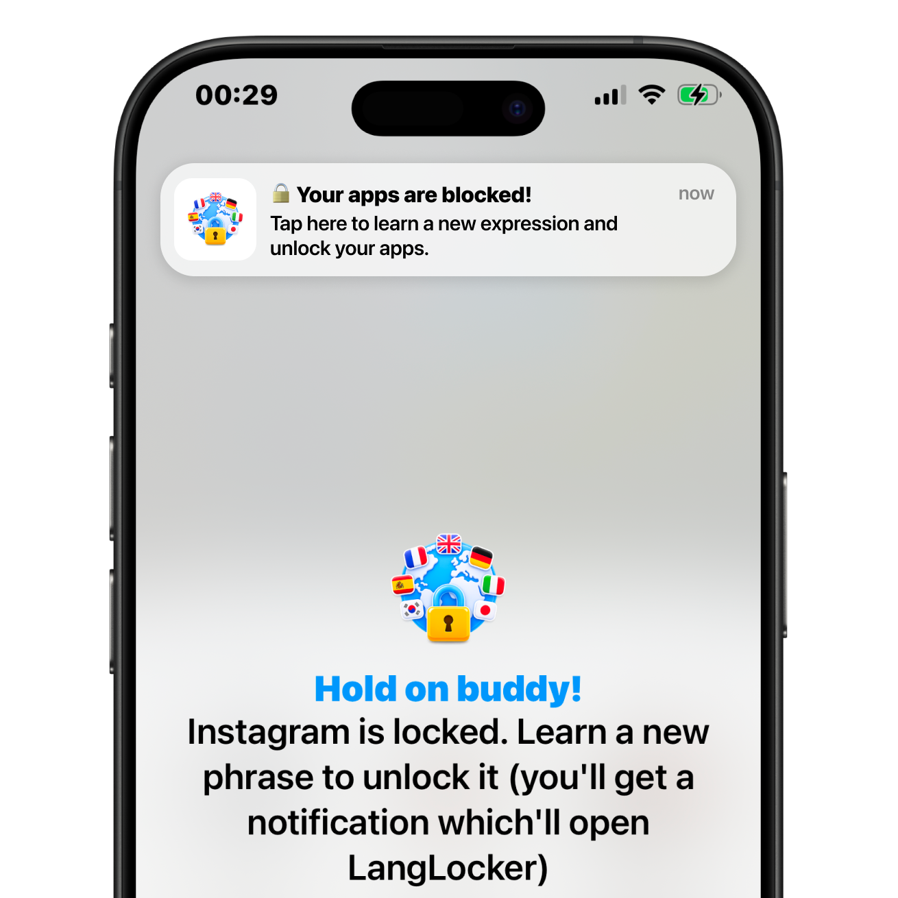 LangLocker β Learn to unlock